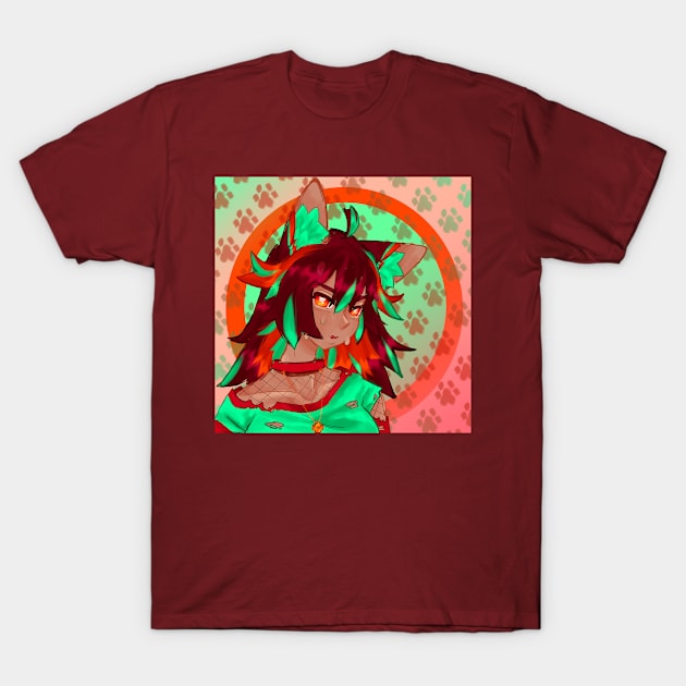 werewolf girl T-Shirt by SnakeRibs